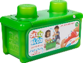 Jelly Blox - Stash & Stack - 2in1 Storage Case